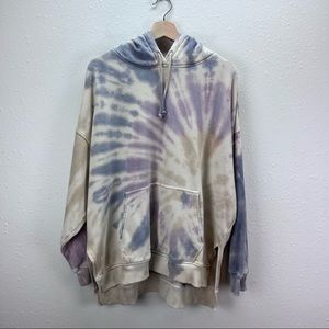 American Eagle tie dye sweatshirt ahh-mazingly soft jeggings fit oversized